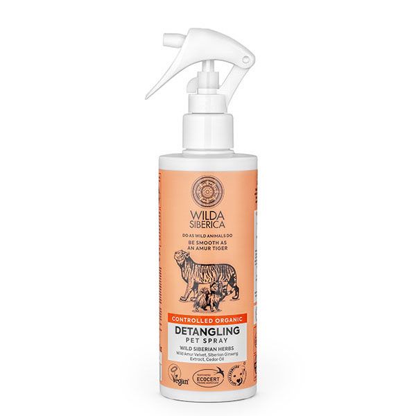 Wilda Siberica Controlled Organic Detangling Pet Spray 250ml