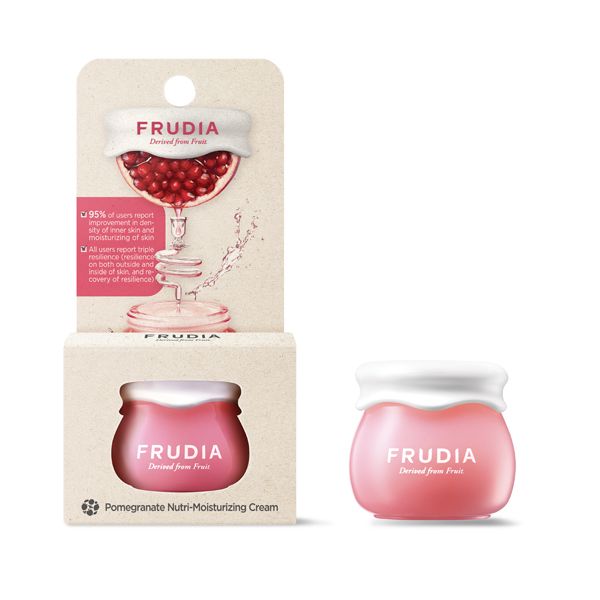 Frudia Pomegranate Nutri-Moisturizing Mni Cream Ενυδατική & Αντιγηραντική Κρέμα Προσώπου με Εκχύλισμα Ροδιού 10g