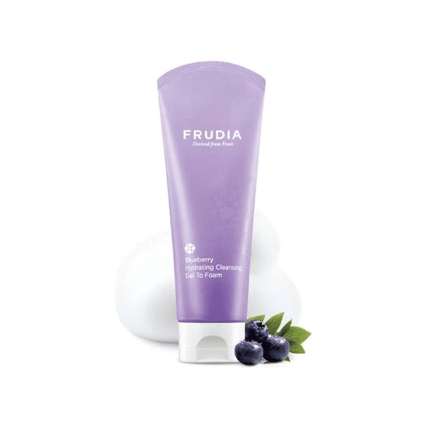 Frudia Blueberry Hydrating Cleansing Gel To Foam Αφρώδες Τζελ Καθαρισμού Προσώπου με Εκχύλισμα Μύρτιλου 145ml