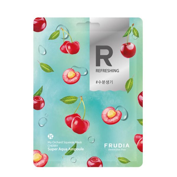 Frudia My Orchard Squeeze Mask Cherry Υφασμάτινη Ενυδατική Μάσκα Προσώπου με Εκχύλισμα Κερασιού 20ml