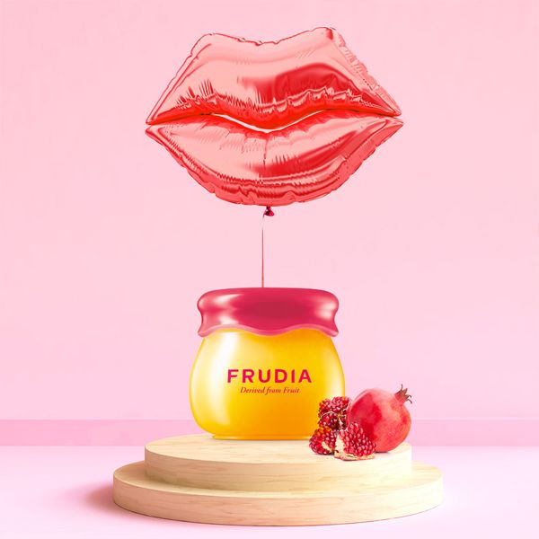 Frudia Fruit Special Lip Care Pomegranate Honey Lip Balm 3 σε 1 Βάλσαμο Χειλιών για Όγκο, Χρώμα & Ενυδάτωση 10ml