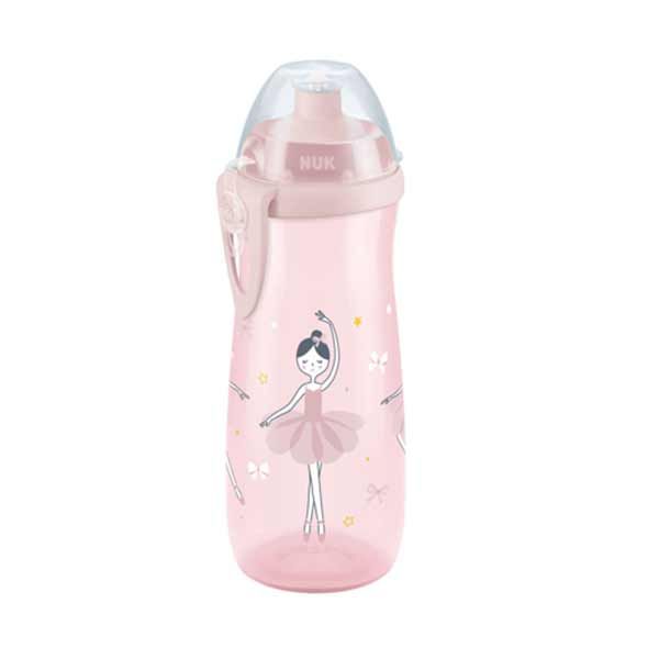Nuk Sports Cup Παγουράκι με Καπάκι Push-Ρull Σιλικόνης 24m+ 450ml (Διάφορα Χρώματα) 1τμχ