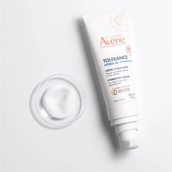 Avene Tolerance Hydra-10 Ενυδατική Κρέμα για Ξηρό Πολύ Ξηρό & Ευαίσθητο Δέρμα 40ml