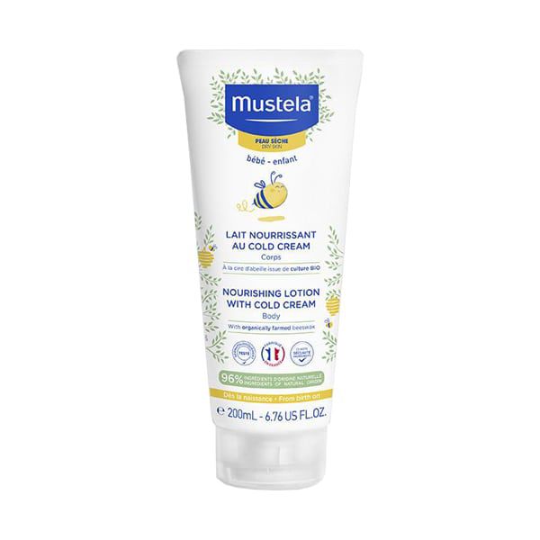 Mustela Nourishing Lotion & Cold Cream Κρέμα Ενυδάτωσης Σώματος για Ξηρό Δέρμα 200ml