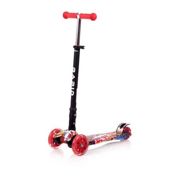 Lorelli Scooter Rapid Graffiti Red