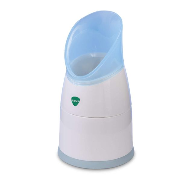 Vicks Steam Inhaler Συσκευή Εισπνοής Ατμού & 2 Vapopads με Μενθόλη