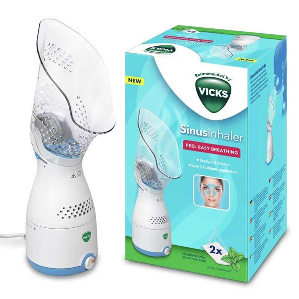 Vicks Sinus Inhaler VH200E4 Συσκευή Εισπνοής Ατμού & 2 VapoPads με Μενθόλη