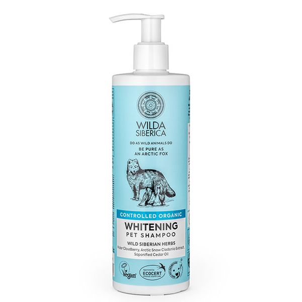 Wilda Siberica Controlled Organic Whitening Pet Shampoo 400ml