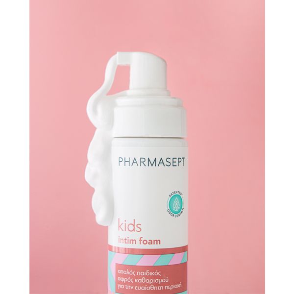 Pharmasept Kids Intim Foam Απαλός Παιδικός Αφρός Καθαρισμού για την Ευαίσθητη Περιοχή 200ml