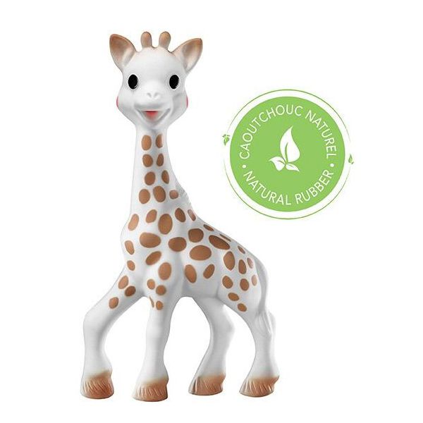 Sophie La Girafe Set Δώρου Sophiesticated με την Σόφι & Kουδουνίστρα Μαλακή Μαράκα 0m+