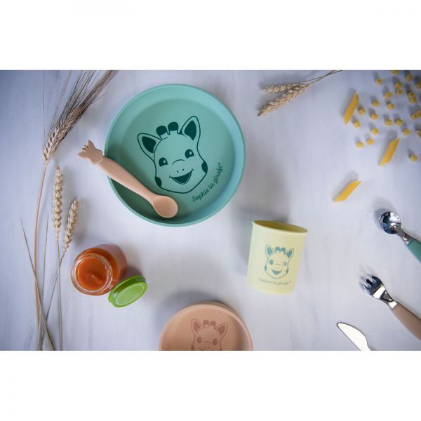 Set Φαγητού 4 τμχ από Σιλικόνη Sophie La Girafe S010001