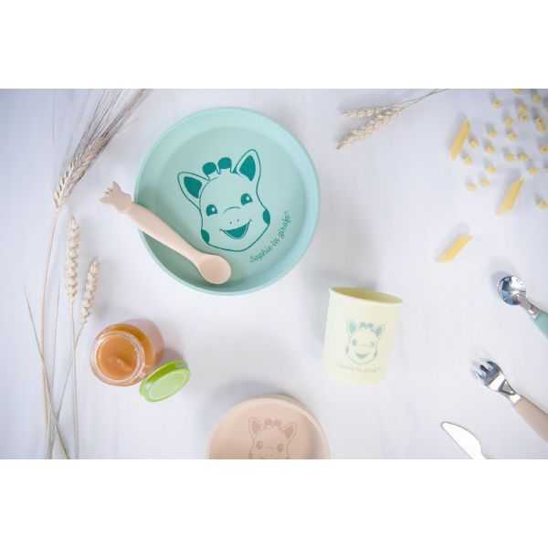 Set Φαγητού 4 τμχ από Σιλικόνη Sophie La Girafe S010001