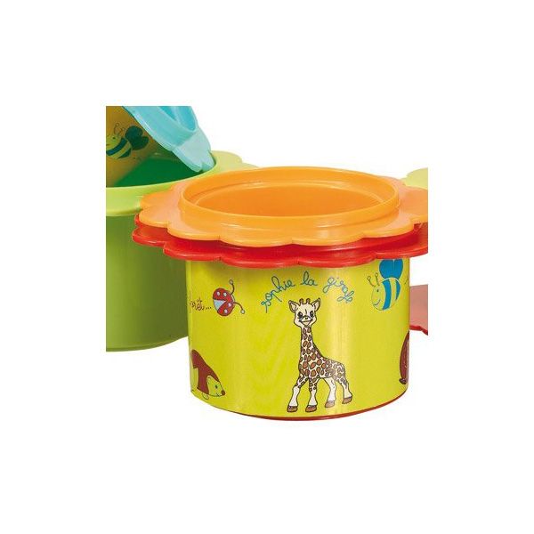 Set Παιχνιδιού Στοιβαζόμενα Λουλούδια Sophie La Girafe S010256