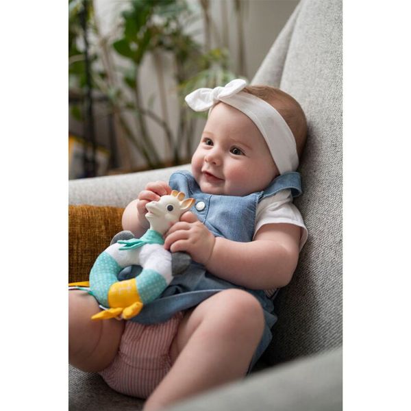 Κουδουνίστρα με Μασητικό Sophie La Girafe Shake and Chew S010328
