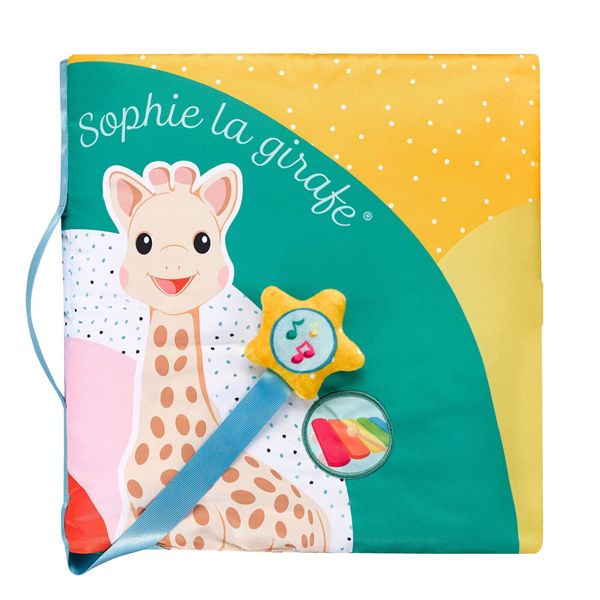Sophie La Girafe Μεγάλο Υφασμάτινο Βιβλίο Δραστηριοτήτων Αγγίζω και Παίζω S230852