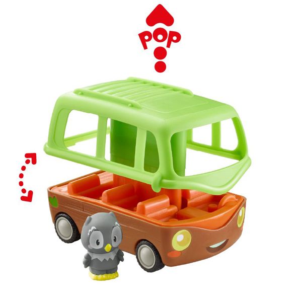 Klorofil the Adventure Bus Παιδικό Παιχνίδι το Λεωφορείο Περιπέτειας 18m+ 1τμχ