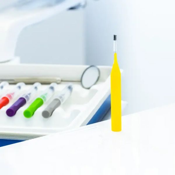Elgydium Clinic Mono Compact Κίτρινο (0.5) Μεσοδόντια Βουρτσάκια 4τμχ