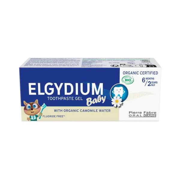 Elgydium Baby Βιολογική Βρεφική Οδοντόκρεμα από 6 μηνών - 2 ετών 30ml