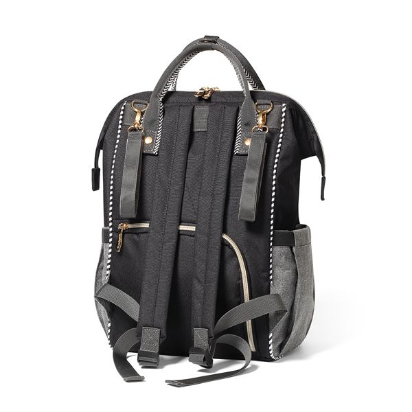Τσάντα Αλλαξιέρα Μαύρη Babyono Oslo Style BN1424/01