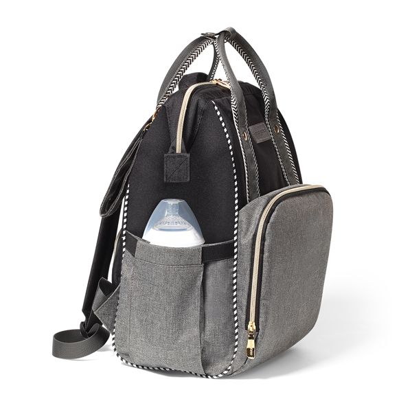 Τσάντα Αλλαξιέρα Μαύρη Babyono Oslo Style BN1424/01