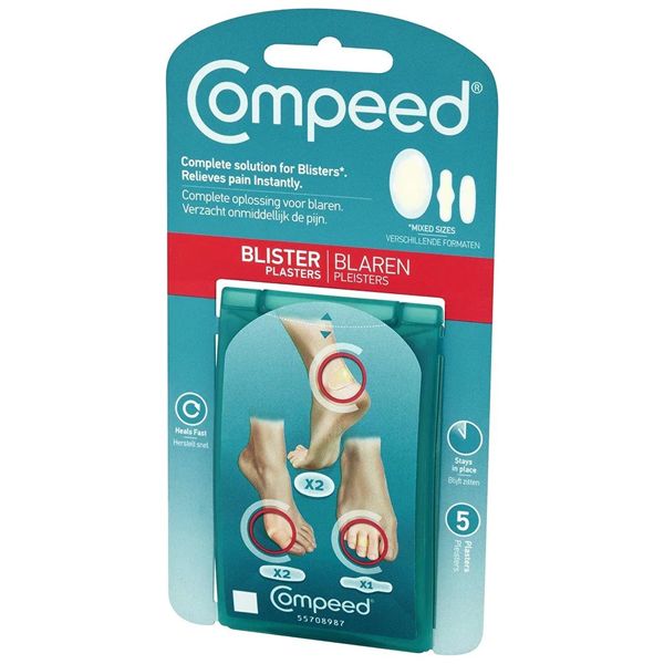 Compeed Set Επιθεμάτων για Φουσκάλες 3 μεγέθη 5 τμχ