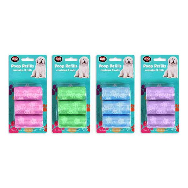 Poop Bags Refills 3x20 pcs