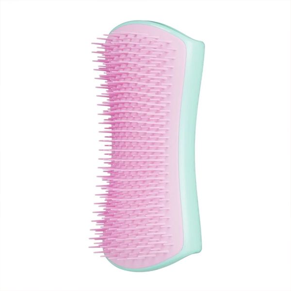 PET TEEZER De-Shedding & Dog Grooming Brush Pink-Mint Βούρτσα Περιποίησης για Σκυλιά Μεσαίου και Μεγάλου Μεγέθους