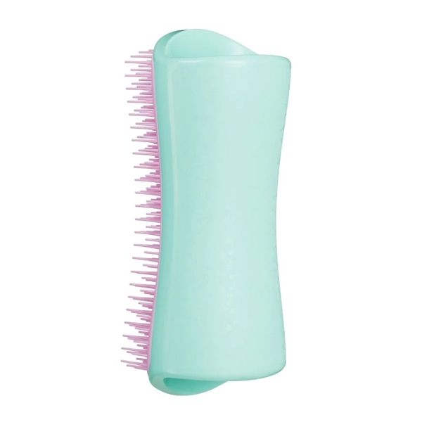 PET TEEZER De-Shedding & Dog Grooming Brush Pink-Mint Βούρτσα Περιποίησης για Σκυλιά Μεσαίου και Μεγάλου Μεγέθους