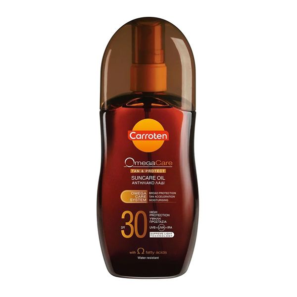 Carroten Omega Care Tan and Protect Suncare Oil Spray SPF30 150 ml