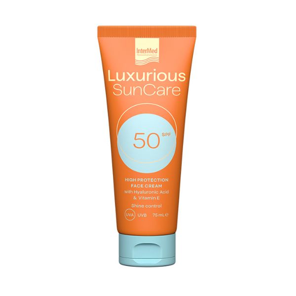 Luxurious SunCare Face Cream Αντηλιακή Κρέμα Προσώπου Spf50 75 ml