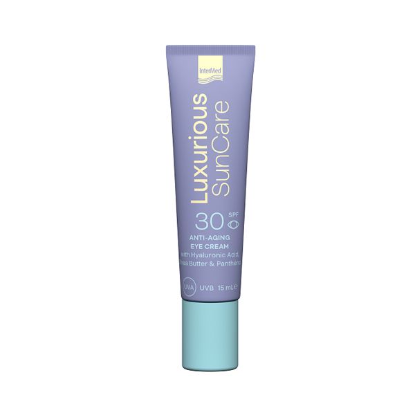 Luxurious Suncare Anti-Ageing Eye Cream με Υαλουρονικό Οξύ Spf30 15 ml
