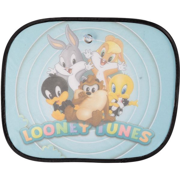 Looney Tunes Side Sunshade Πλαϊνό Σκίαστρο Αυτοκινήτου με Βεντούζα 2 τμχ