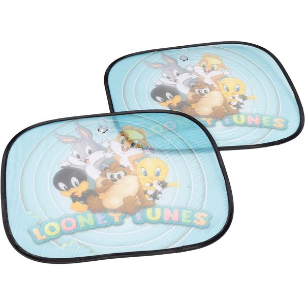 Looney Tunes Side Sunshade Πλαϊνό Σκίαστρο Αυτοκινήτου με Βεντούζα 2 τμχ