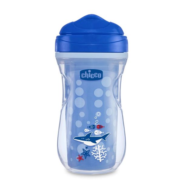 Chicco Active Cup Κύπελλο 14m+ Blue 266 ml