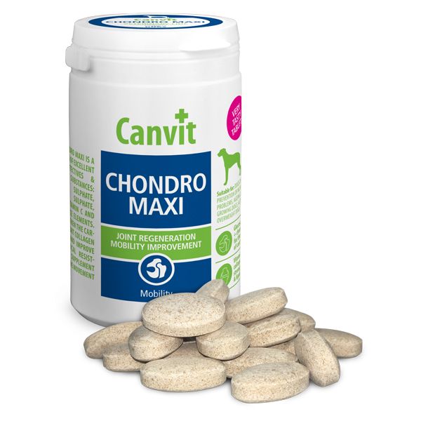 Canvit Chondro Maxi Συμπλήρωμα Διατροφής Σκύλων για την Ανάπλαση του Χόνδρου των Αρθρώσεων 230 gr