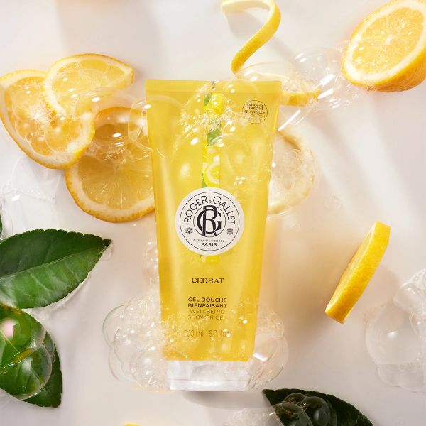 Roger & Gallet Cedrat Gel Douche Αναζωογονητικό Αφρόλουτρο με Άρωμα Κίτρου 200 ml