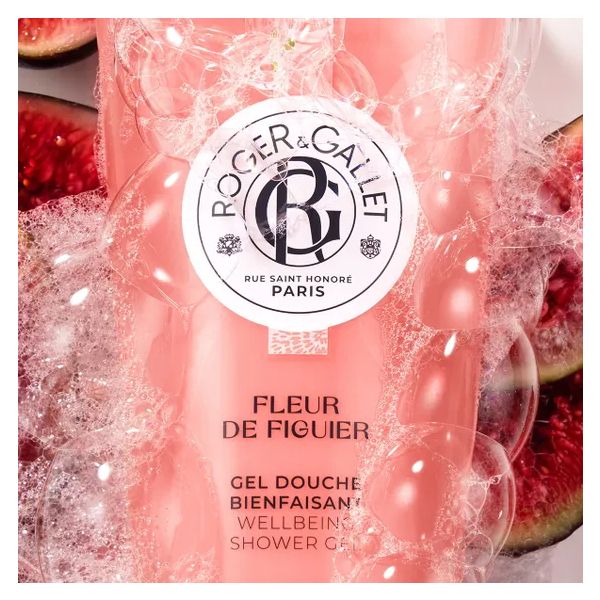 Roger & Gallet Fleur de Figuier Gel Douche Αναζωογονητικό Αφρόλουτρο με Εκχύλισμα Σύκου 200 ml