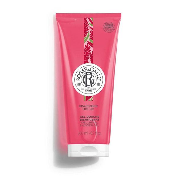 Roger & Gallet Gingembre Rouge Gel Douche Αναζωογονητικό Αφρόλουτρο με Εκχύλισμα Τζίντζερ 200 ml