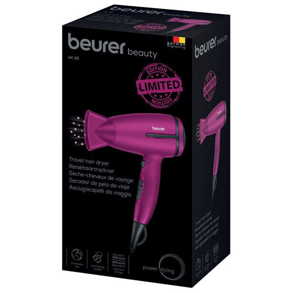 Beurer Beauty HC 25 Σεσουάρ Μαλλιών Ταξιδίου 1600W 1 τμχ