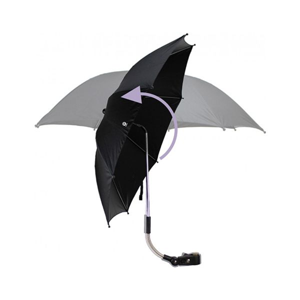 Dooky Stroller Parasol Melange Grey Ομπρέλα Καροτσιού με Δείκτη Προστασίας UV50+ 1 τμχ