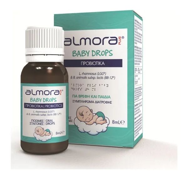 Almora Plus Baby Drops Probiotics 8 ml