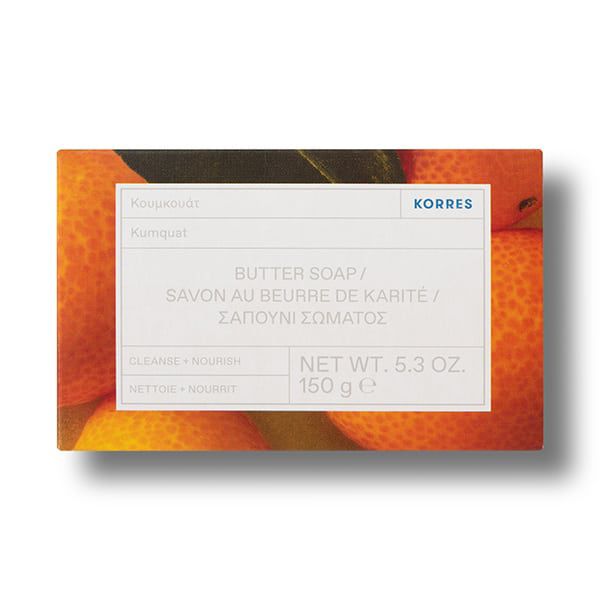 Korres Cumquat Butter Soap Στέρεο Σαπούνι Σώματος 150 gr