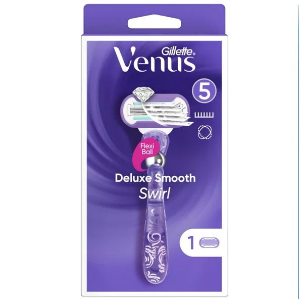 Gillette Venus FlexiBall Swirl Γυναικεία Ξυριστική Μηχανή και 1 Ανταλλακτικό