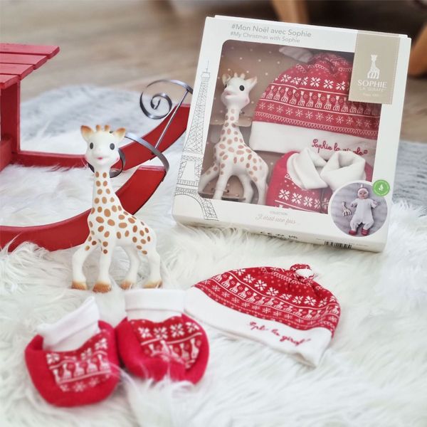 Sophie La Girafe Χριστουγεννιάτικο Set Δώρου για το Νεογέννητο S010326