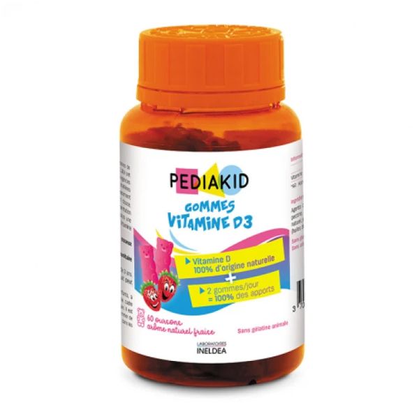 Pediakid Gummies Vitamin D3 60 ζελεδάκια