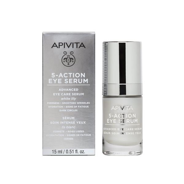 Apivita 5-Action Eye Serum Intensive Care Eye Serum 15 ml