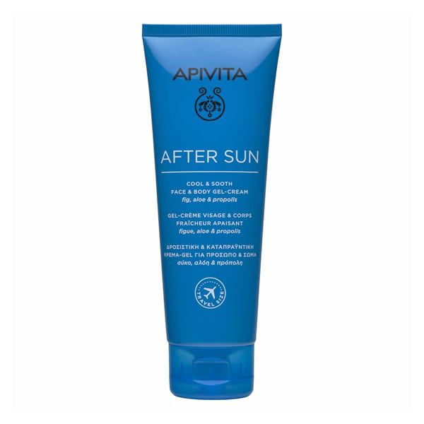 Apivita After Sun Cool and Sooth Face and Body Gel-Cream Travel Size 100 ml
