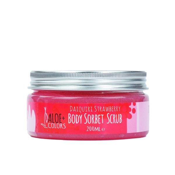 Aloe+ Colors Daiquiri Strawberry Sorbet Body Scrub Απολεπιστικό Σώματος 200 ml