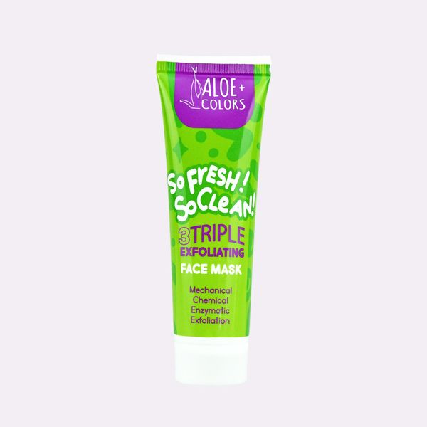 Aloe+ Colors So Fresh! So Clean! Exfoliating 3ple Face Mask Ενυδατική Μάσκα Προσώπου 60 ml