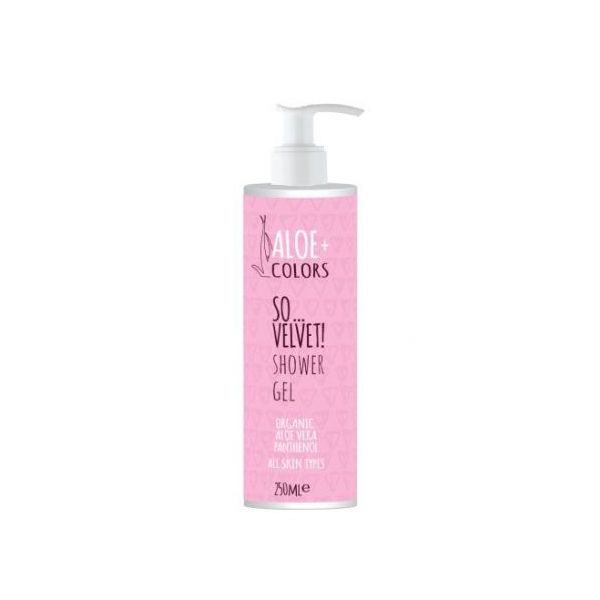 Aloe+ Colors So Velvet! Shower Gel Αφρόλουτρο με Άρωμα Πούδρας 250 ml